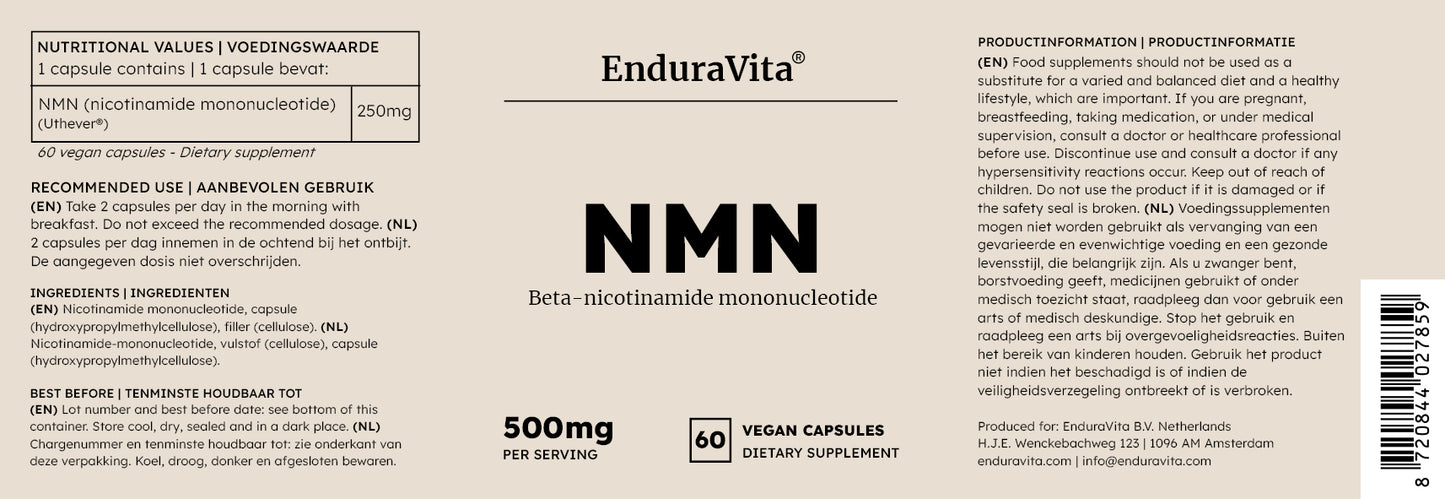 Vorteilspaket NMN Kapseln 180x250mg
