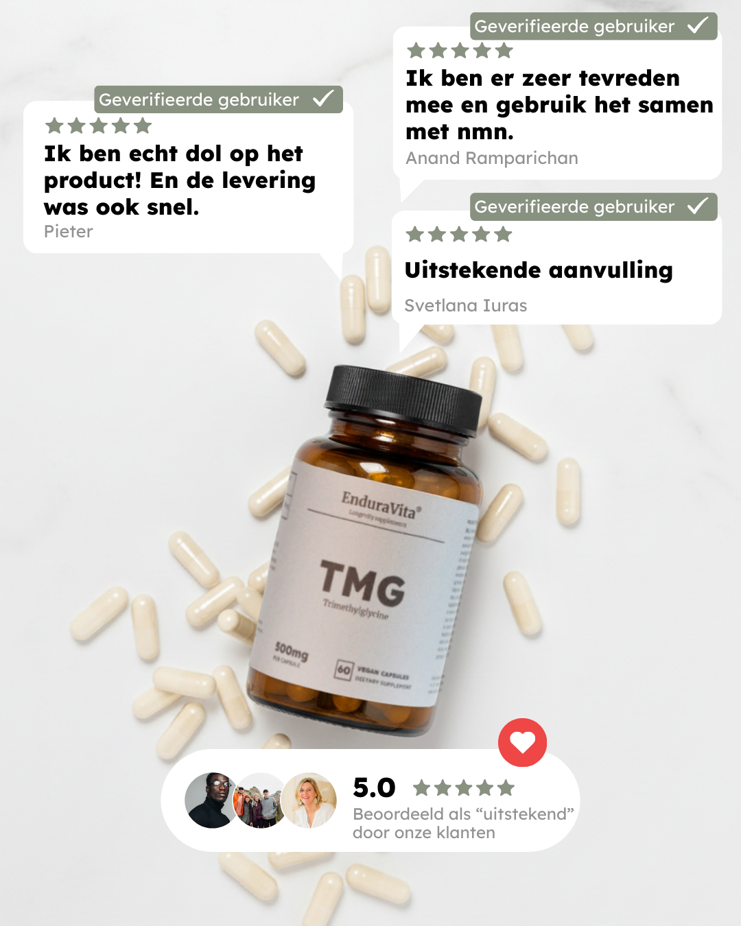 TMG capsules 500mg