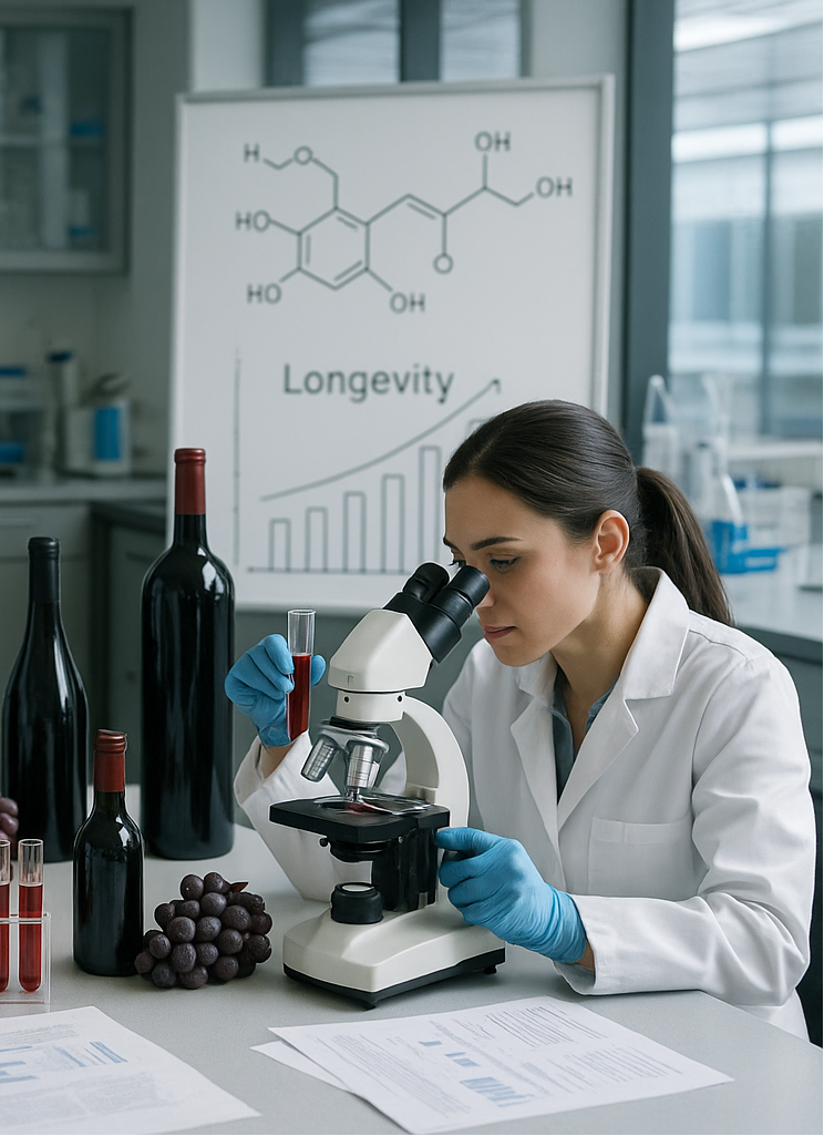 resveratrol en research